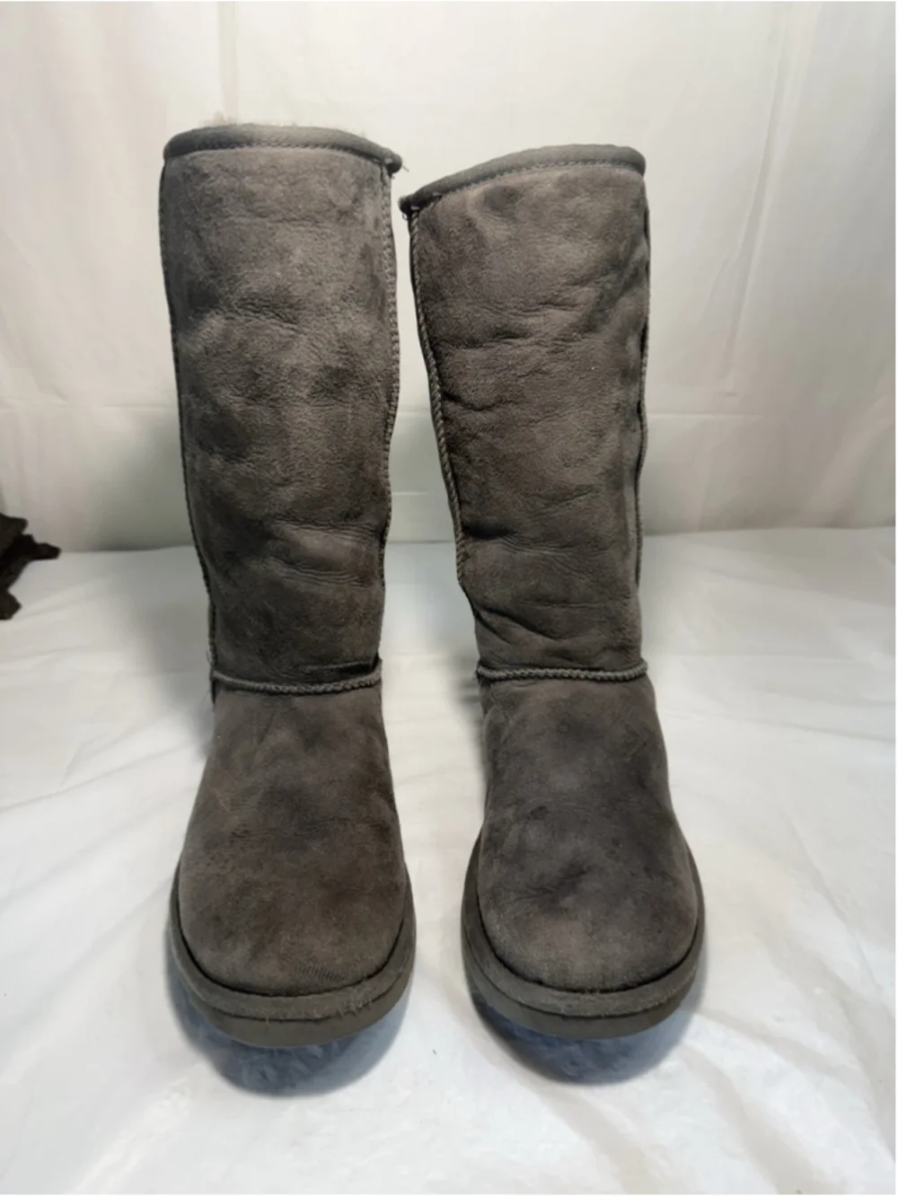 Ugg Australia 5815 Classic Tall Suede Sherling Leather Boots Size 7